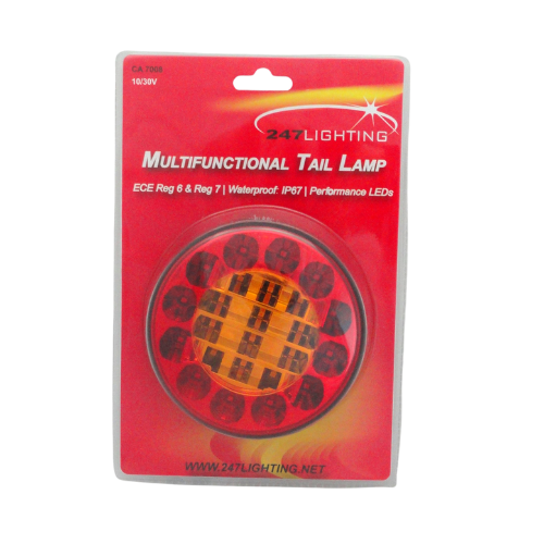 Round Multifunctional Tail Lamp LED CA7008
