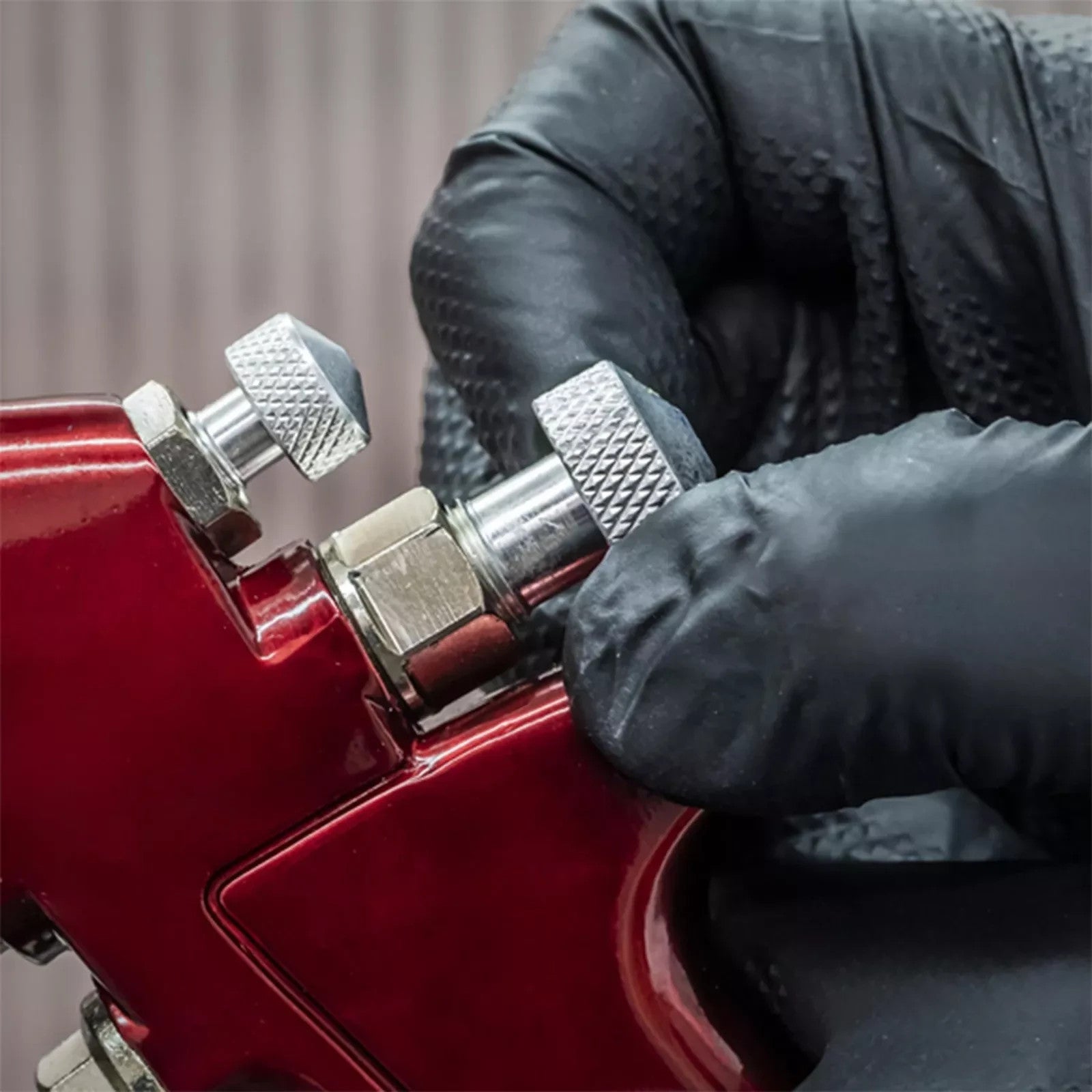 Sealey HVLP Mini Gravity Feed Air Spray Paint Gun 1.4mm Nozzle Auto Car Sprayer