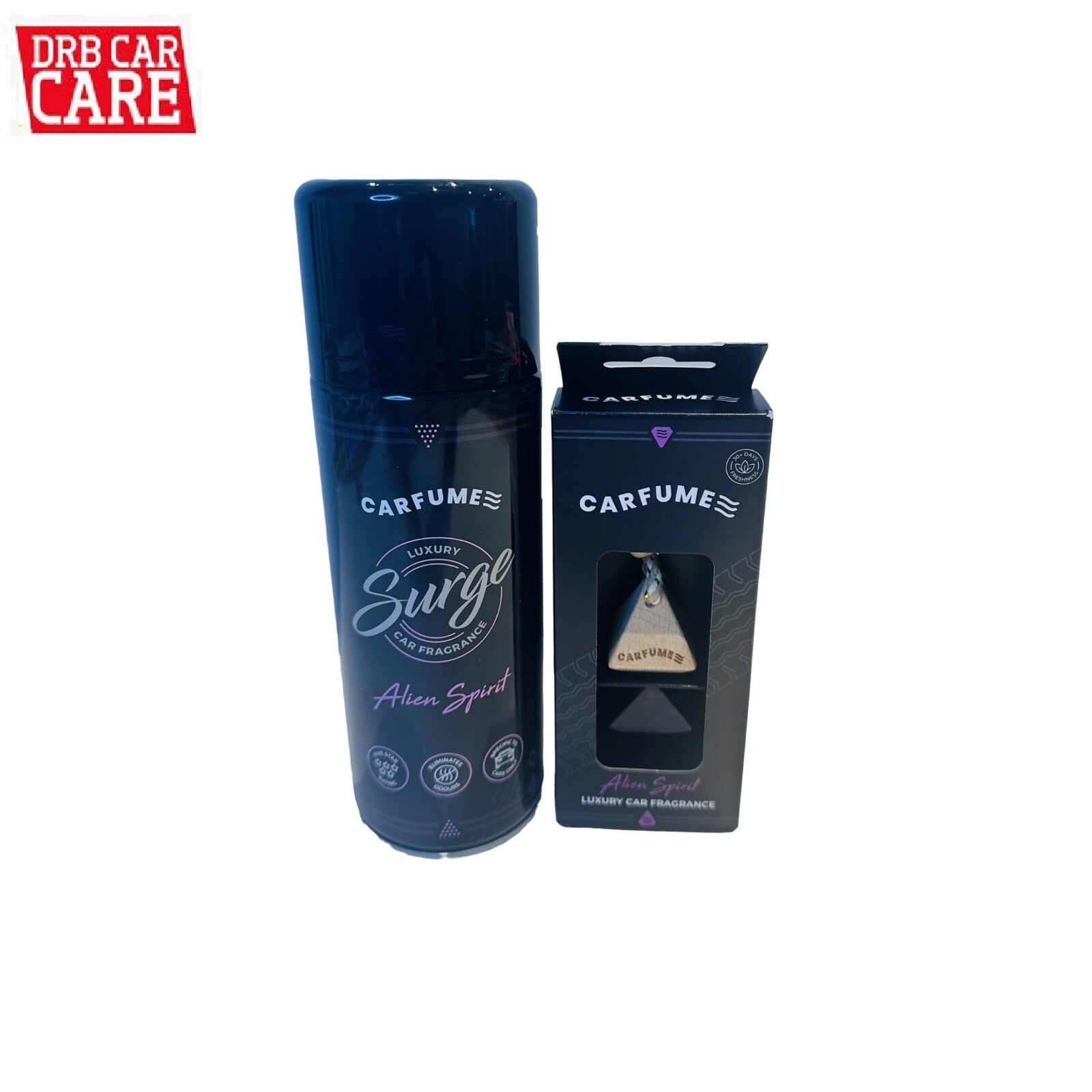 Double Pack Carfume Car Air Freshener Freshner Fragrance Scent - Alien Spirit