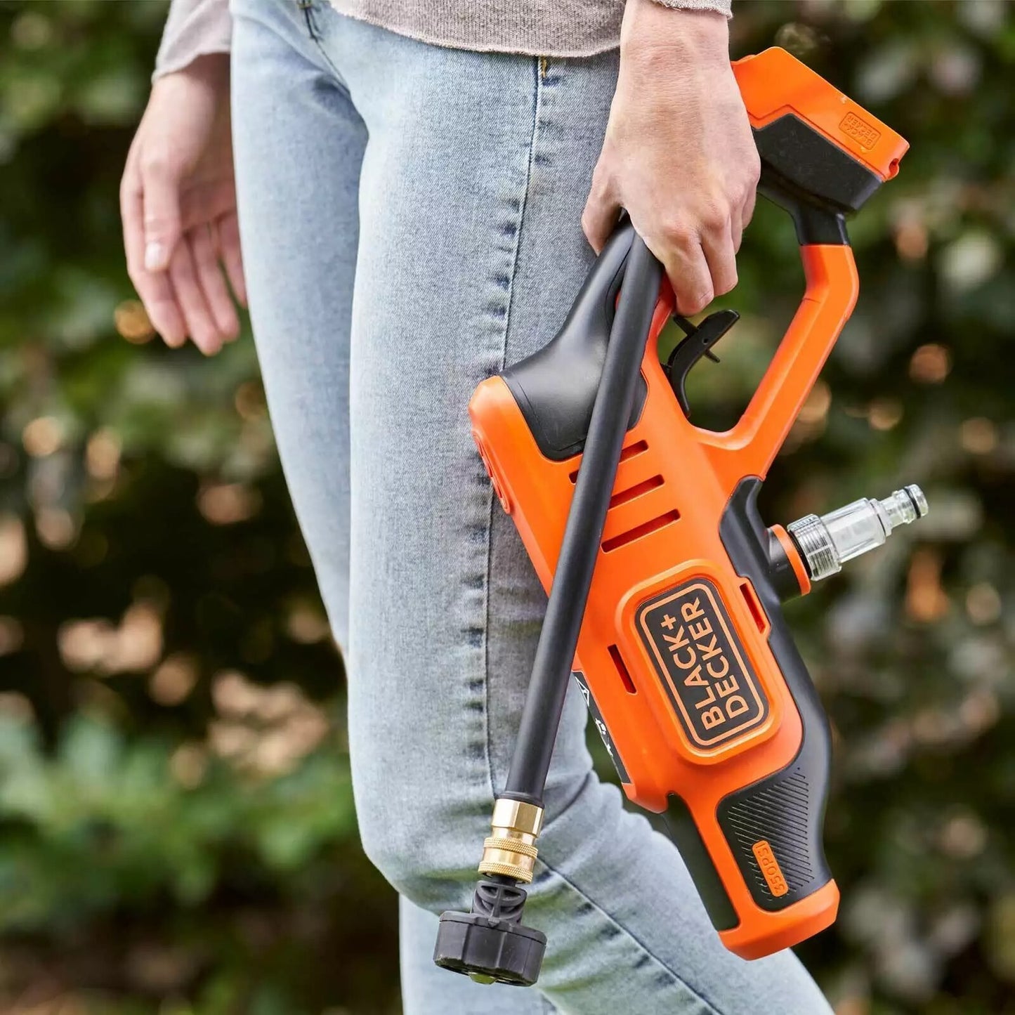Black and Decker BCPC18 18v Cordless Pressure Washer 1 x 2ah Li-ion