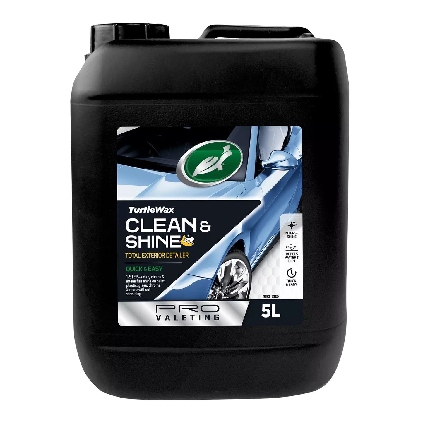 Turtle Wax Clean & Shine Exterior Detailer Pro Valeting 5ltr