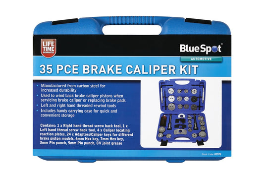 BlueSpot Brake Caliper Kit 35 PCE 07972