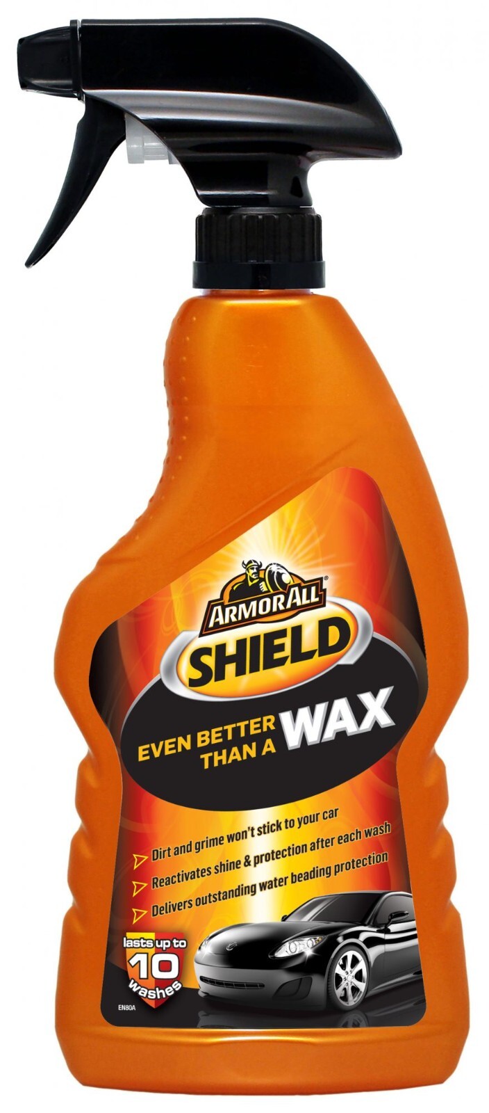 Armorall Shield Wax Car Paint Shine Water Beading Dirt Protection Polish Spray
