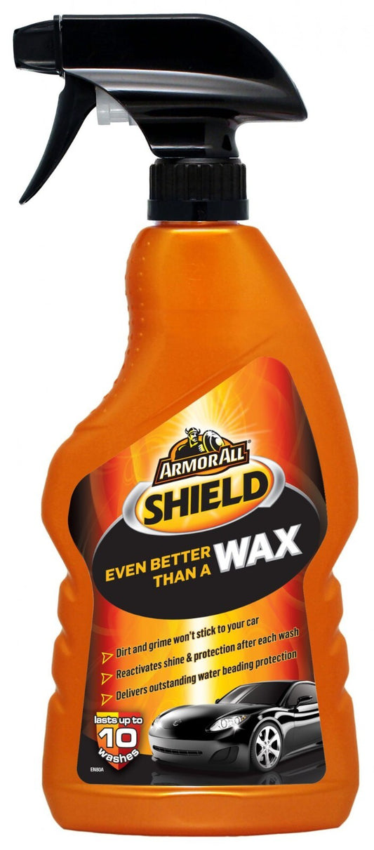 Armorall Shield Wax Car Paint Shine Water Beading Dirt Protection Polish Spray