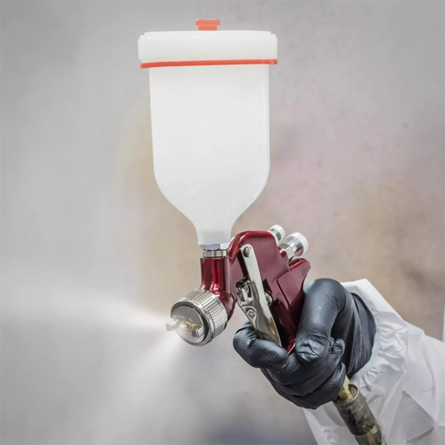 Sealey HVLP Mini Gravity Feed Air Spray Paint Gun 1.4mm Nozzle Auto Car Sprayer