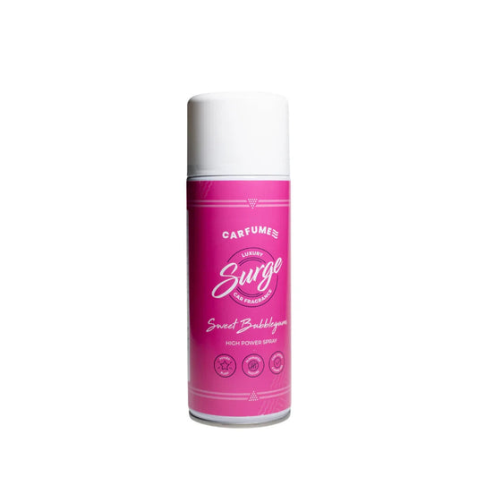 Carfume Classic Surge Aerosol 400ml Spray Air Freshener  -  Sweet Bubblegum