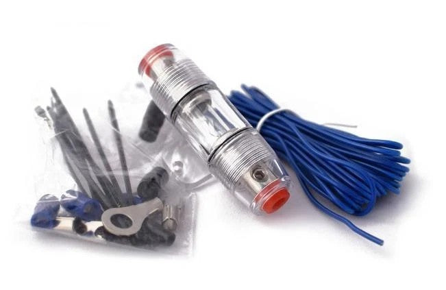 CELSUS CNK8 8 AWG 1200W AMP/AMPLIFIER WIRING KIT 8 GAUGE POWER CABLE + FUSE