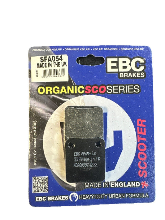 FITS HONDA CG125 2004 - 2008 SFA054 X1 SET EBC Organic FRONT Disc Brake Pads