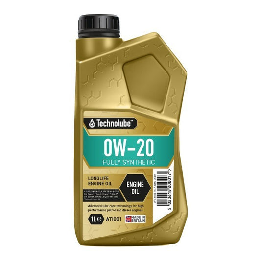 Technolube Fully Synthetic 0W-20 Longlife Oil