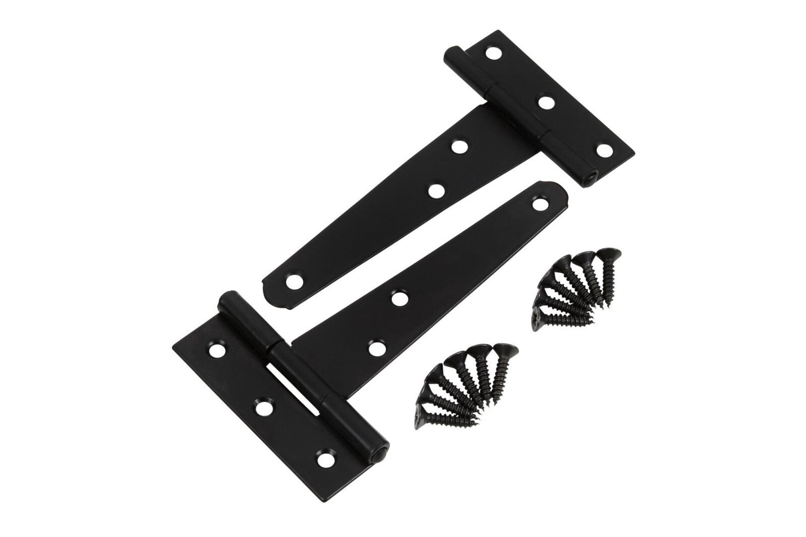 Blue Spot Tools Ironmongery 102mm Black Powder Coated Tee Hinge bsp78026