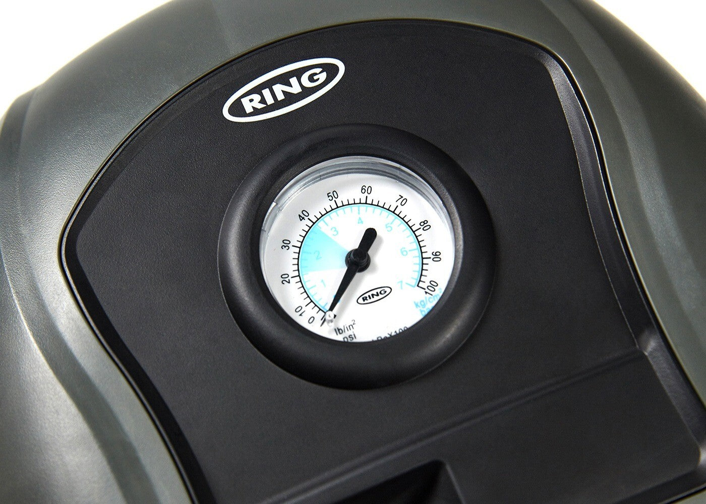 Analogue Tyre Inflator 12V DC - Inflates A Tyre In 4.5 Minutes - RING RTC100