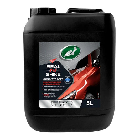 Turtle Wax Seal n Shine Pro Valeting Range 5ltr 53675