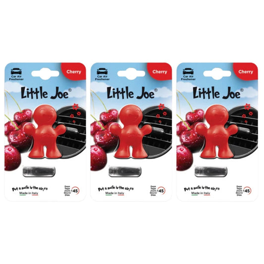 3x Little Joe Scents 3D Gel Vent Clip Car Air Freshener Freshner - CHERRY