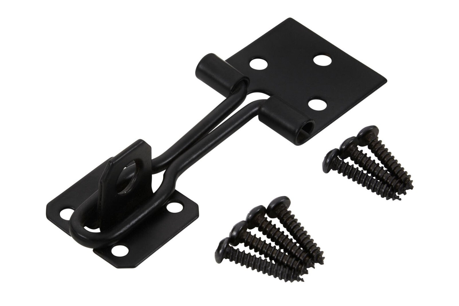 Blue Spot Tools 102mm Black Powder Coated Wire Hasp and Staple bsp78050