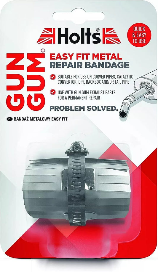 Holts Gun Gum Easy Fit Metal Exhaust pipe Repair Bandage, HL3R6