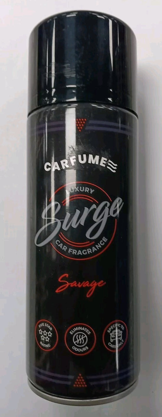 Carfume Surge Blast Can Car Air Freshener Freshner Scent - SAVAGE