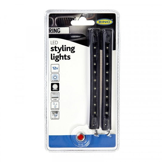 Ring PN910W Black Daytime Styling Lamps x 2