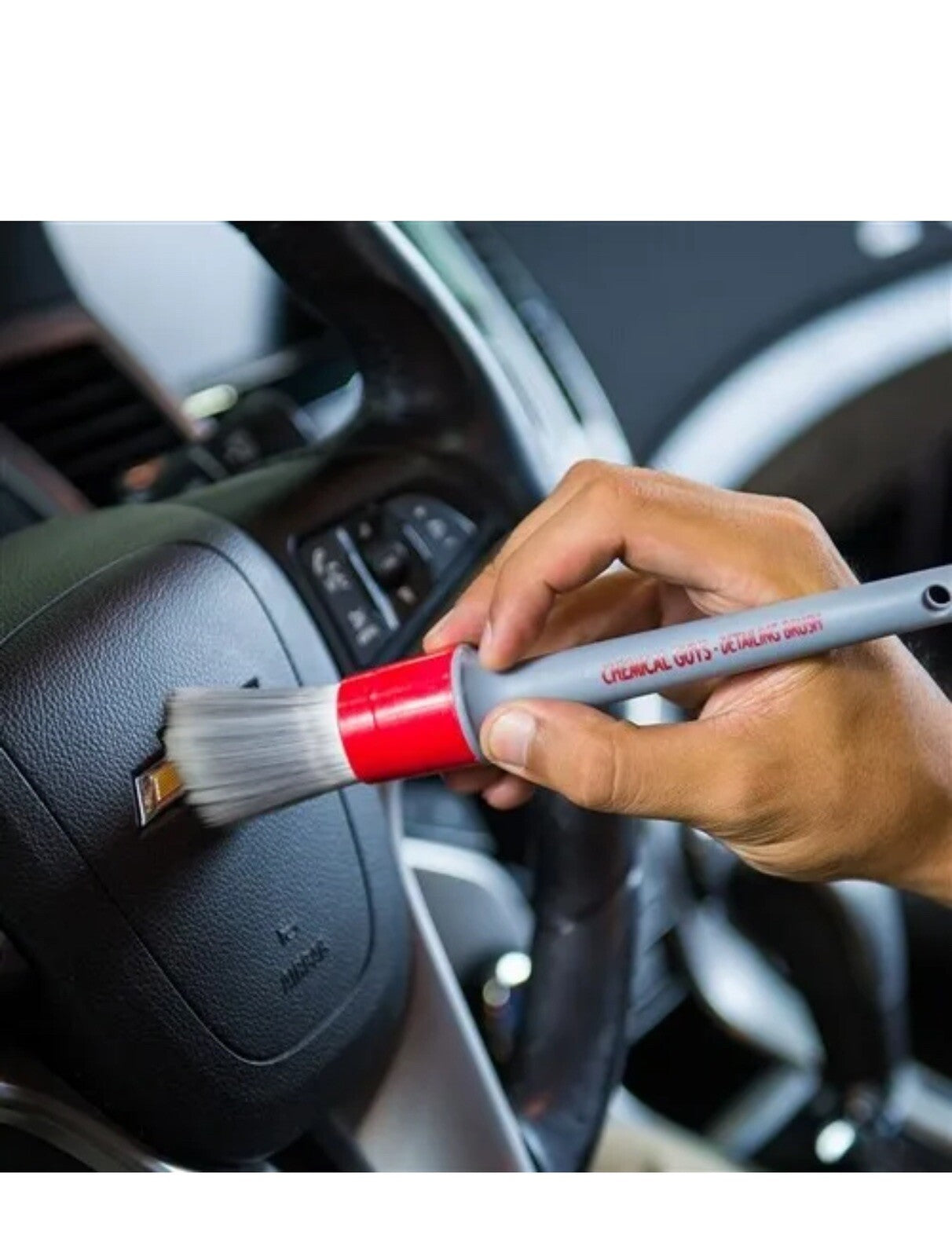 Chemical Guys Interior Detailing Brushes Set - All In The Details - 3 Pack