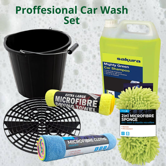 Proffesional Car Cleaning Detailing Set– for All Vehicle Paint Finishes-75 Wash