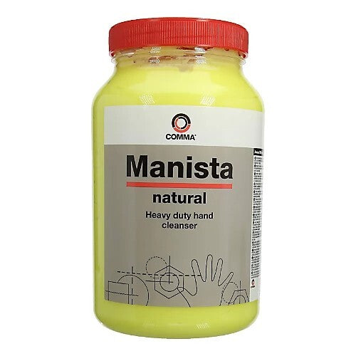 Manista 3L Litre Natural Heavy Duty Workshop Hand Cleaner Soap Tar Oil Dirt