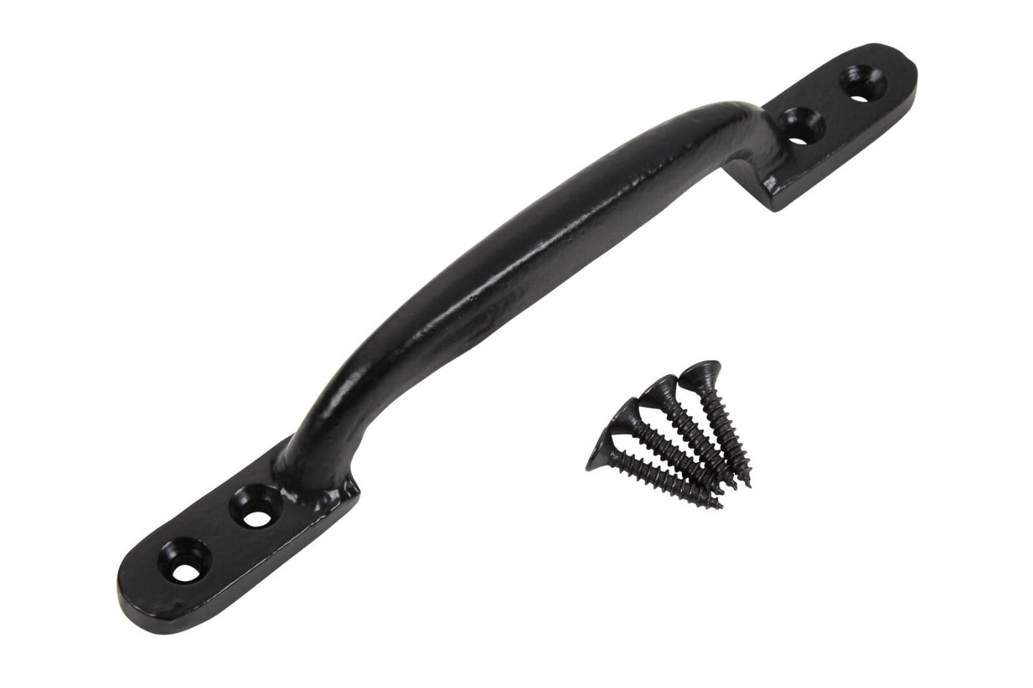 Blue Spot Tools Ironmongery 150mm Black Powder Coated Hot Bed Handle bsp78077