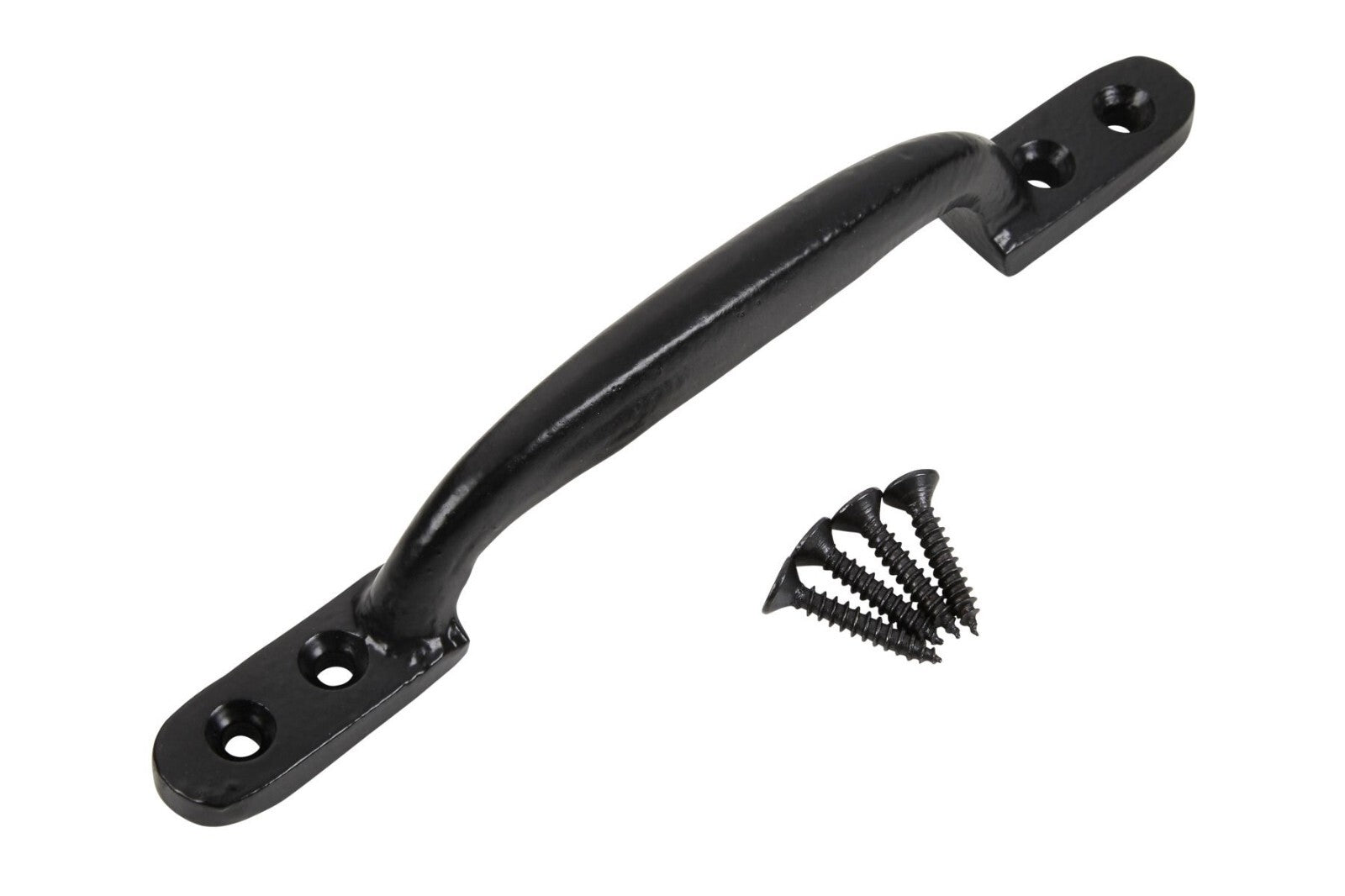Blue Spot Tools Ironmongery 150mm Black Powder Coated Hot Bed Handle bsp78077