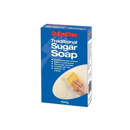 SupaDec Traditional Sugar Soap Decorating Household 450g