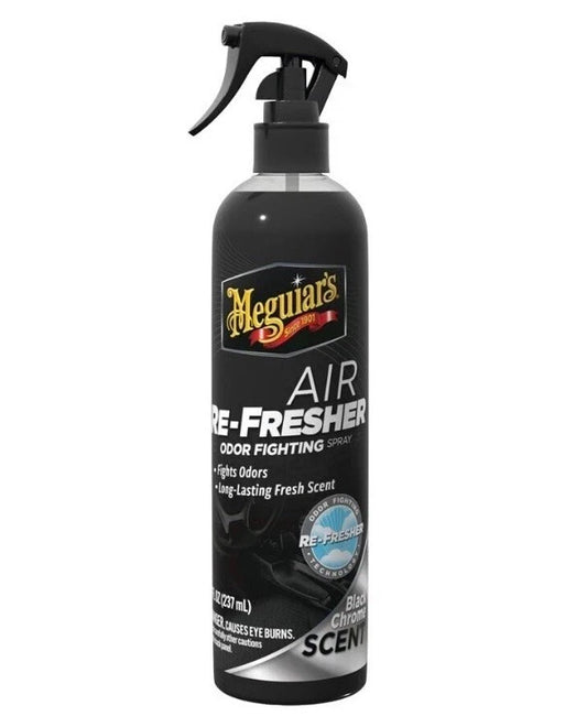 Meguiars Air Re-Fresher Odour Fighting Spray Black Chrome Scent 237ml