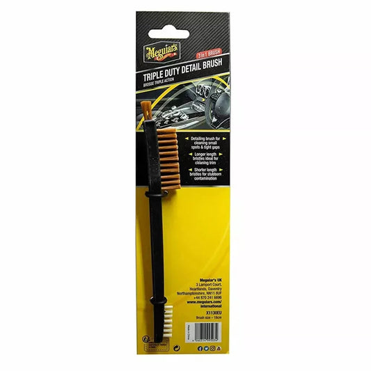 Meguiar’s X1130EU Brush 3 in 1 for Interior Auto Detailing