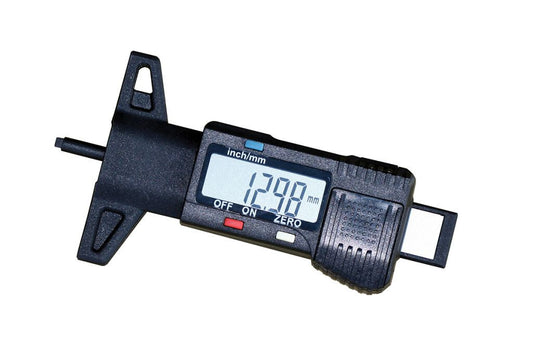Sakura Digital Tyre Depth Gauge led display includes batteries