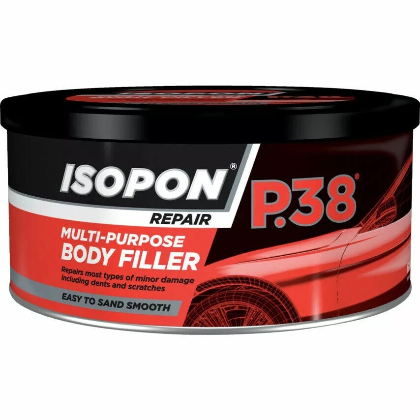 600ml U-POL ISOPON P38 Car Metal Bodywork Body Filler Dents Scratches Repair