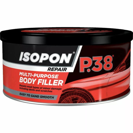 600ml U-POL ISOPON P38 Car Metal Bodywork Body Filler Dents Scratches Repair