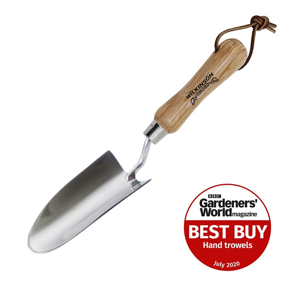 Wilkinson Sword Stainless Steel Hand Trowel 10 YEAR GUARANTEE 1111121W