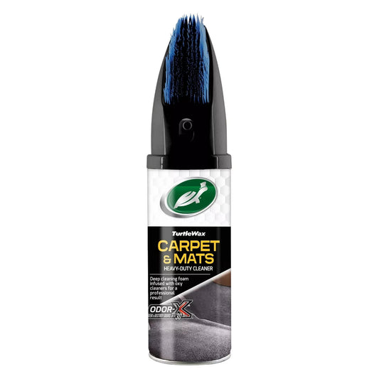 Turtle Wax Power Out Car Interior Carpet Cleaner Stain Odour Remover 400ml