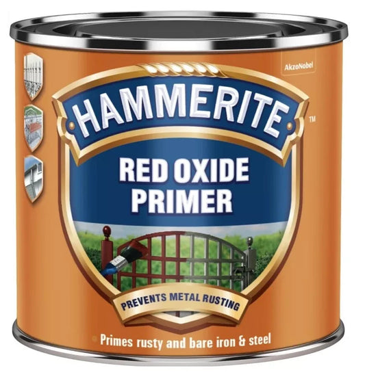 Hammerite - Red Oxide Primer - Quick drying- 250ml or 500ml