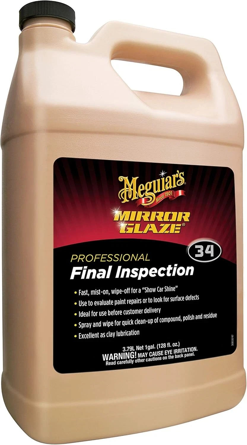 Meguiar'S Mirror Glaze 34 Professional Final Inspection Detailing Spray 3.78L 