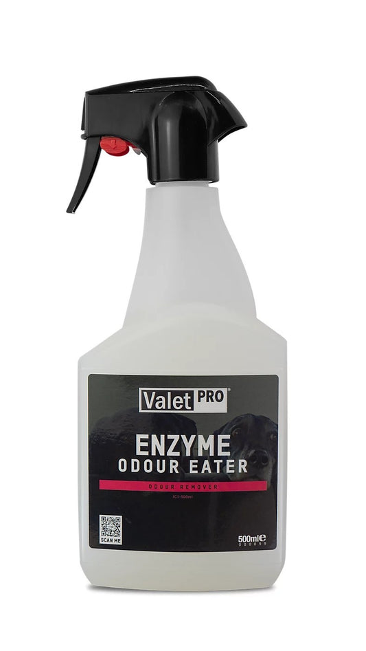 VALETPRO ENZYME ODOUR EATER 500ML MILK, SICK,  DAMP,  SMOKE,  ENZYME REMOVER