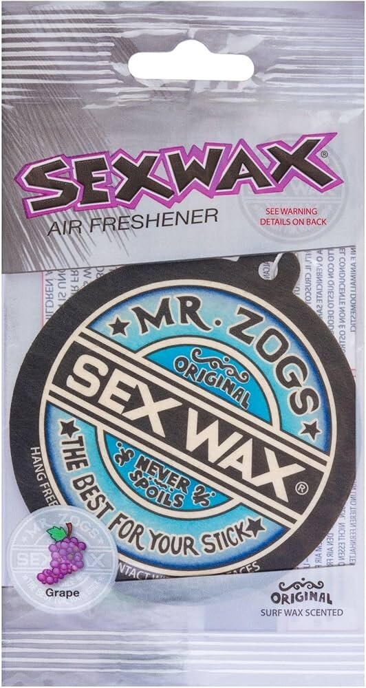 Mr Zogs Sex Wax Air Freshener. 4 Scents Available. Long Lasting.