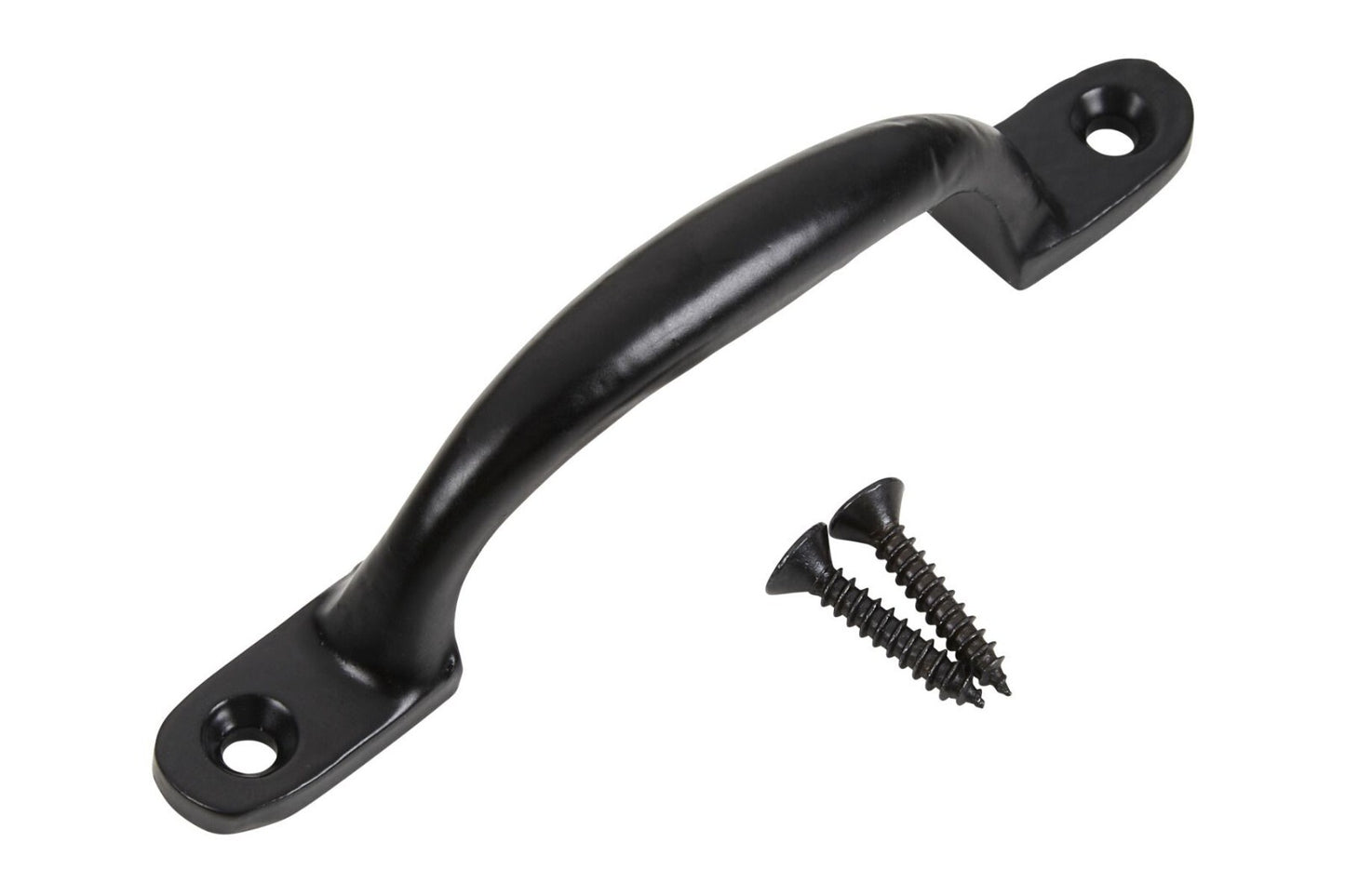 Blue Spot Tools Ironmongery 100mm Black Powder Coated Hot Bed Handle bsp78075