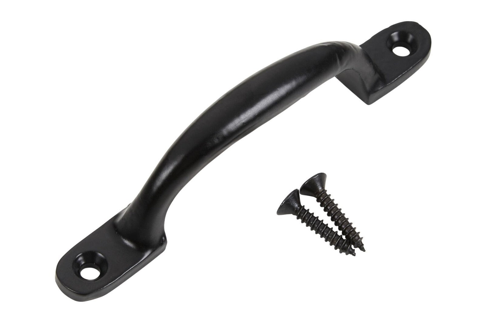 Blue Spot Tools Ironmongery 100mm Black Powder Coated Hot Bed Handle bsp78075