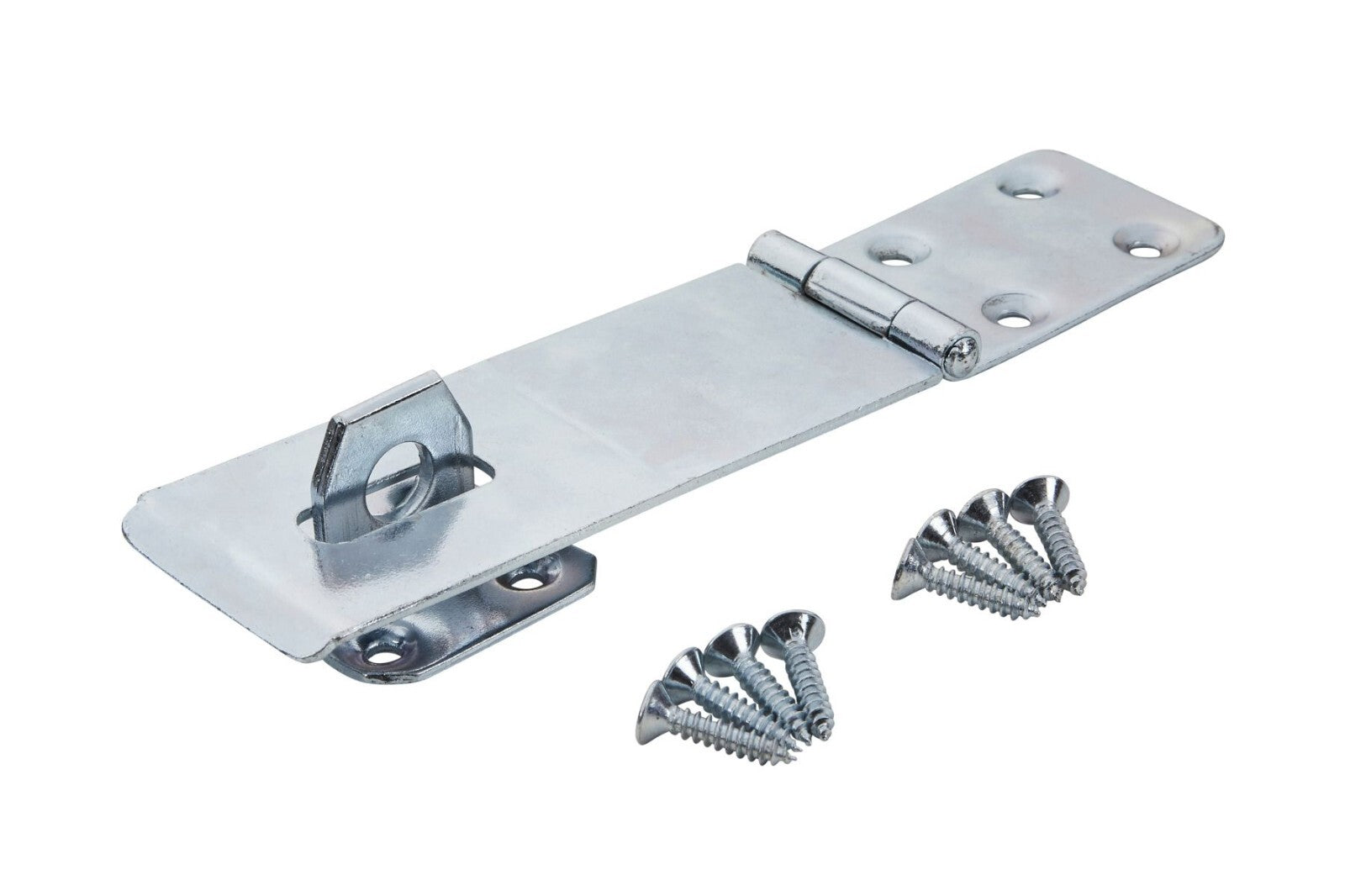 Blue Spot Tools Ironmongery 115mm Zinc Plated Hasp and Staple bsp78054