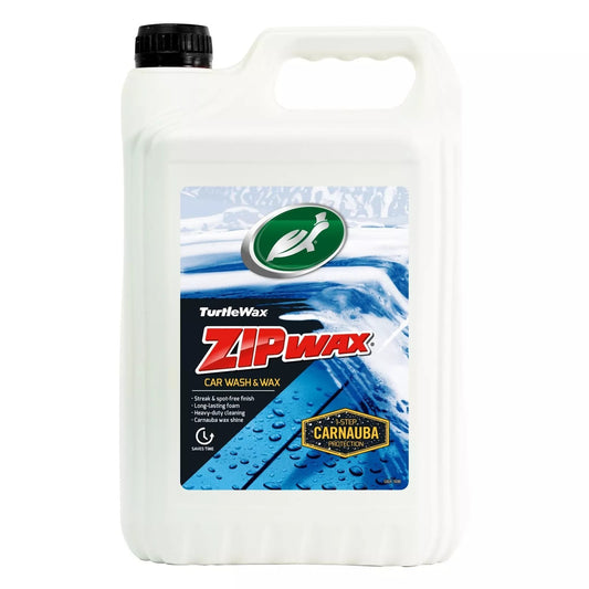 Turtle Wax Zip Super Concentrated Car Wash Shampoo & Wax Cleaning 2.5 Litre