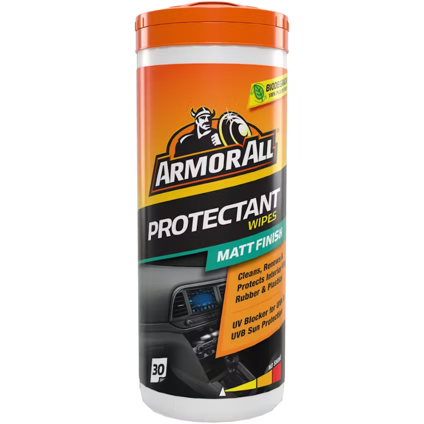 ArmorAll Matt Dash Wipes - Renews & Revitalises Interior Trim -  35030EN