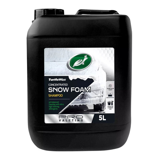 Turtle Wax Snow Foam Concentrate Pro Valeting 5ltr Bubblegum