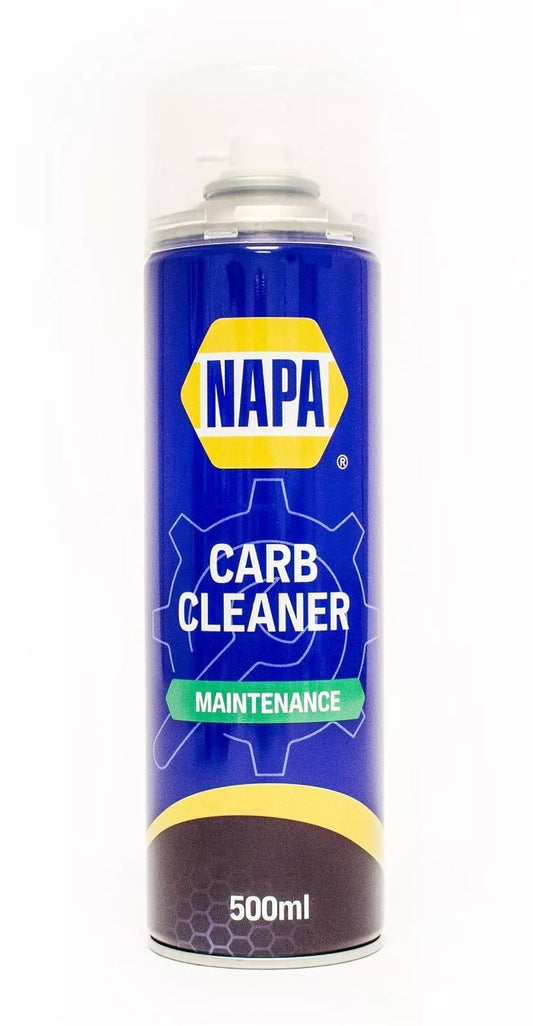 NAPA Carb Cleaner Spray Carburettor Intake Spray Cleaner Professional 500Ml