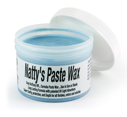 Poorboy's World Natty's Paste Wax Blue 8oz Dark Cars Extra Depth & Shine