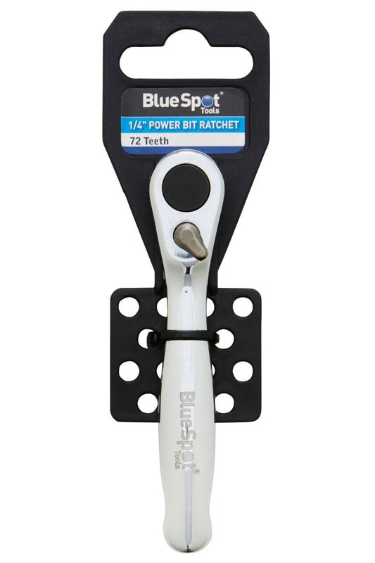 Blue Spot Tools - 1/4" Power Bit Ratchet (72 Teeth)