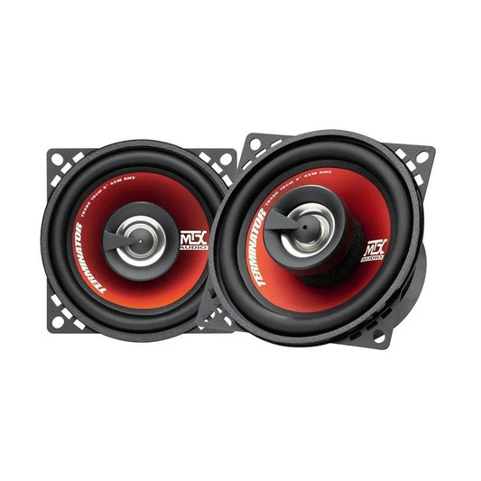 Terminator 4" (100 mm) 2-way Coaxial Speakers 310W Peak - MTX Audio