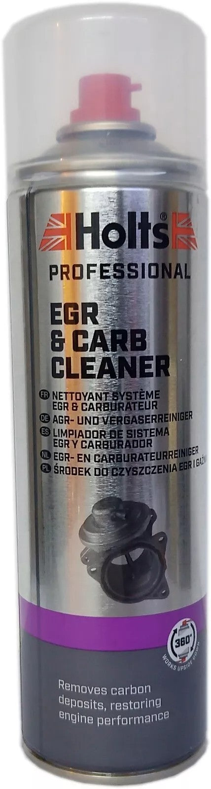 Holts Valve EGR & Carburettor Cleaner Spray Carb Air Petrol Diesel Intake 500ML