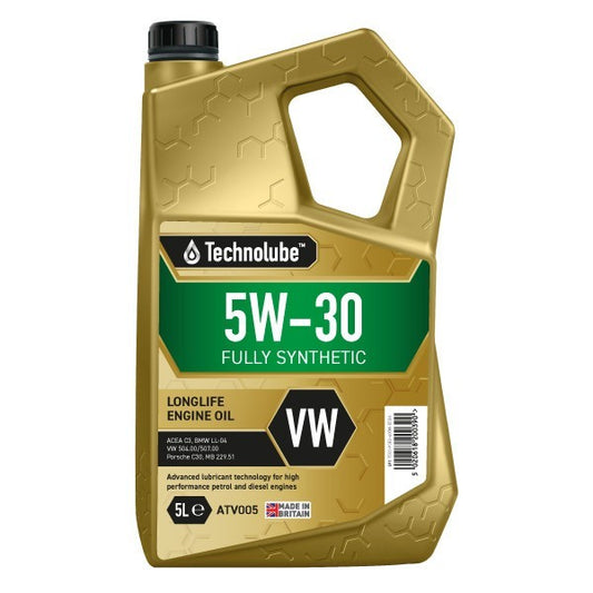 5w30 VW Long life 5ltr Engine Oil 504.00 507.00  Fully Synthetic
